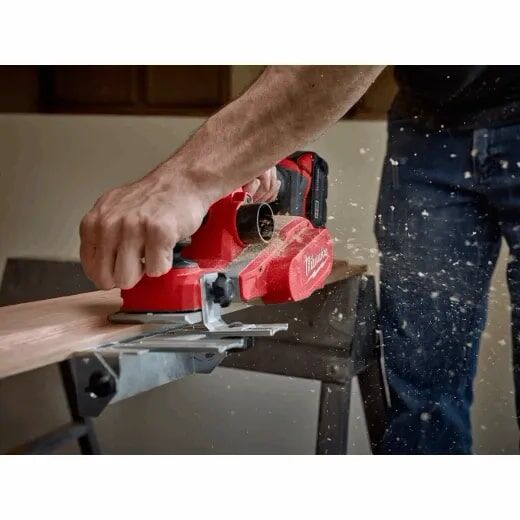 Milwaukee M18 Planer, 3 1/4-In (Tool Only)