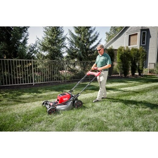Milwaukee M18 Fuel 21-In Battery Powered Walk Behind Lawn Mower Dual Battery Kit