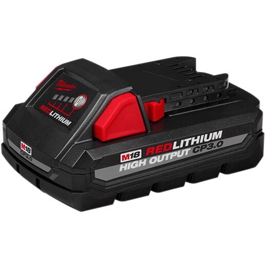 Milwaukee M18 RedLithium High Output CP3.0 Battery, 3-Ah, 2-Pk