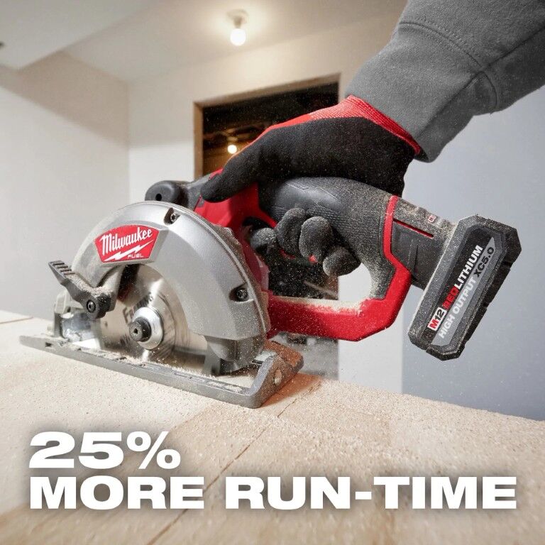 Milwaukee M12 RedLithium High Output XC5.0 Battery, 5-Ah