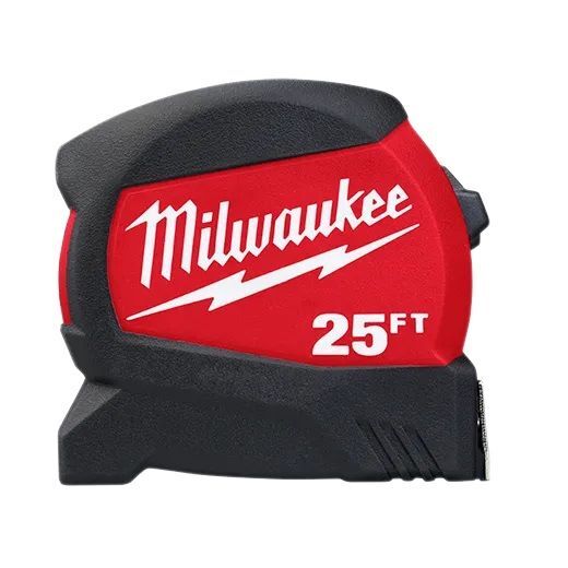 Milwaukee Compact Tape Measures, 25-Ft