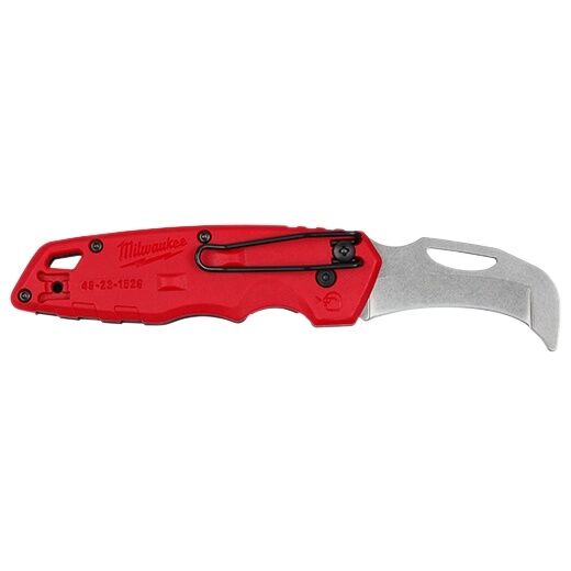 Milwaukee FASTBACK Blunt Tip Hawkbill Folding Knife
