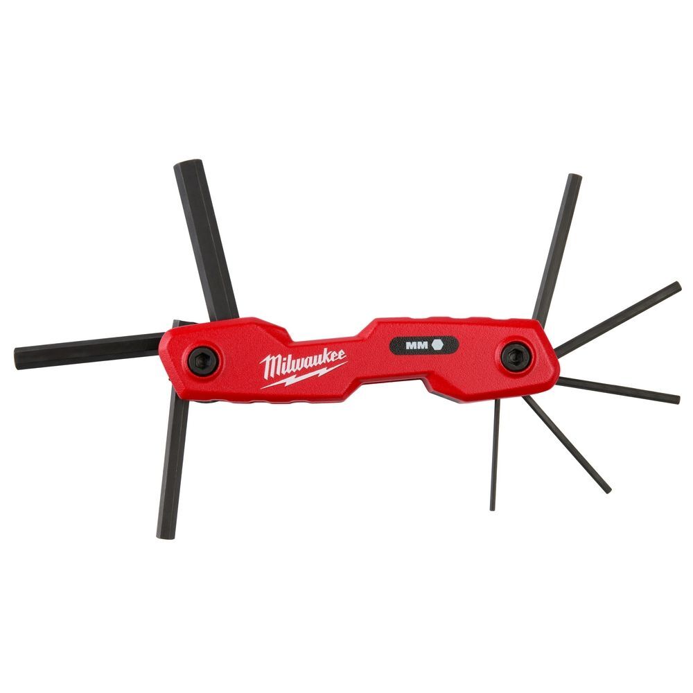 Milwaukee 8-Key Folding Metric Hex Key Set