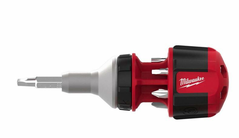 Milwaukee 8-In-1 Ratcheting Multi Bit Driver