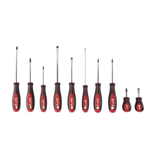 Milwaukee Screwdriver Kit, 10-Piece
