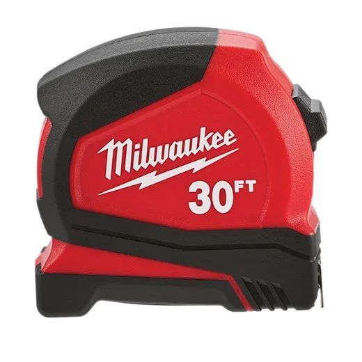 Milwaukee Compact Tape Measures, 30-Ft