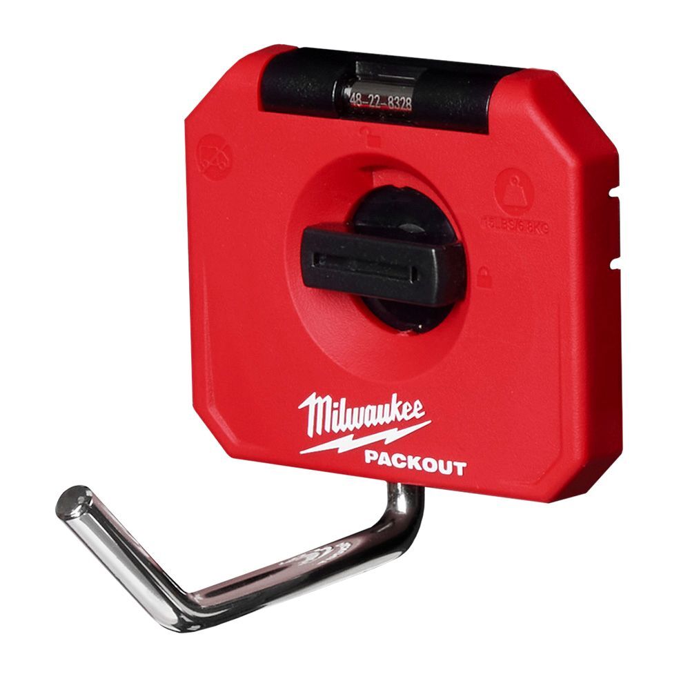 Milwaukee PACKOUT 4-In Single Straight Hook