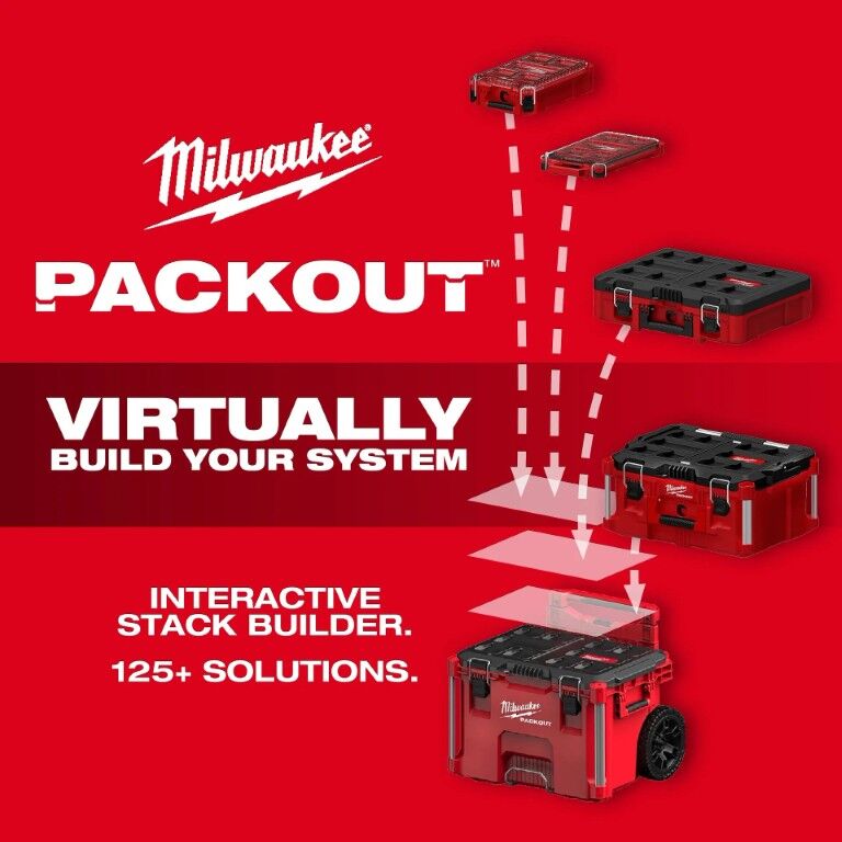 Milwaukee Packout Multi-Depth 3-Drawer Tool Box