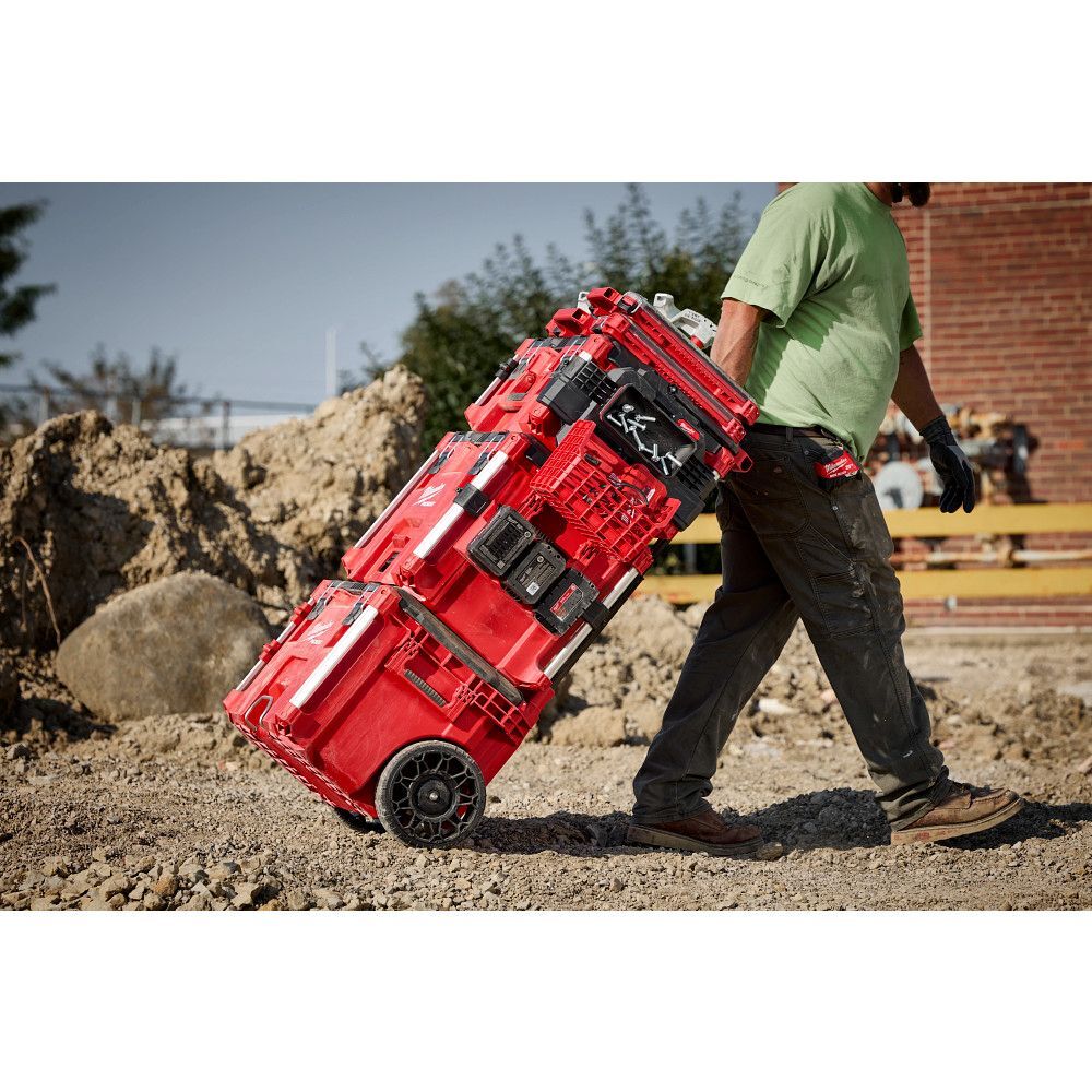 Milwaukee PACKOUT Tool Box M18 Battery Rack Attachment