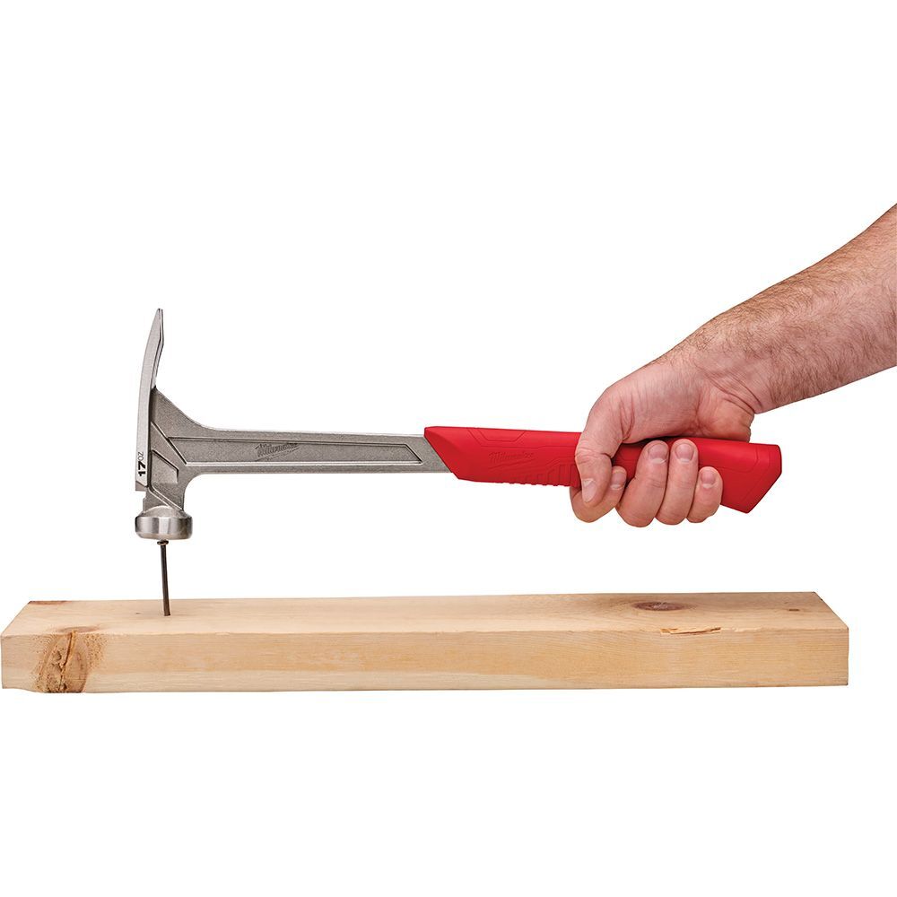 Milwaukee 17-Oz Smooth Face Framing Hammer