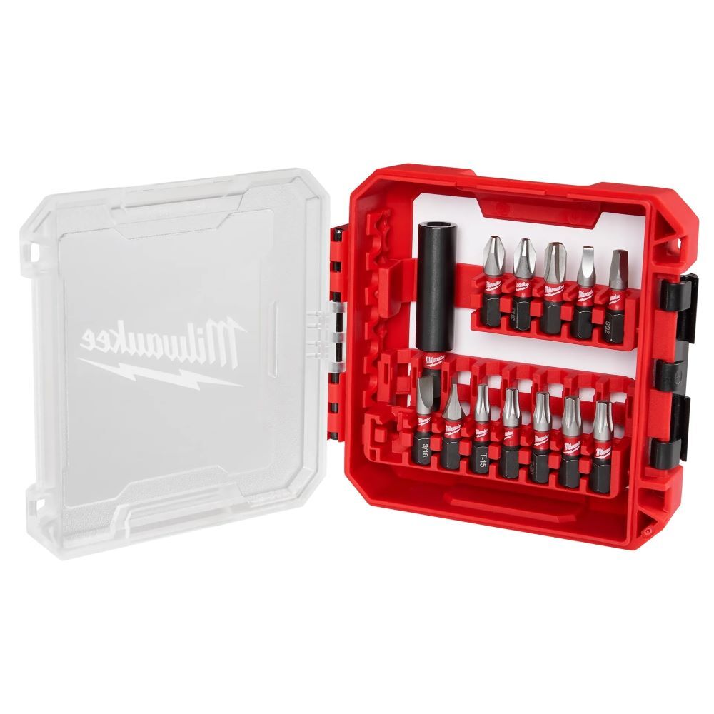 Milwaukee Shockwave Impact Duty Driver Bit Set, 13-Pk