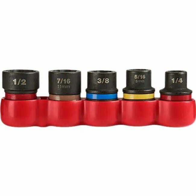 Milwaukee Shockwave Impact Bolt Extractor Set, 6-Pc
