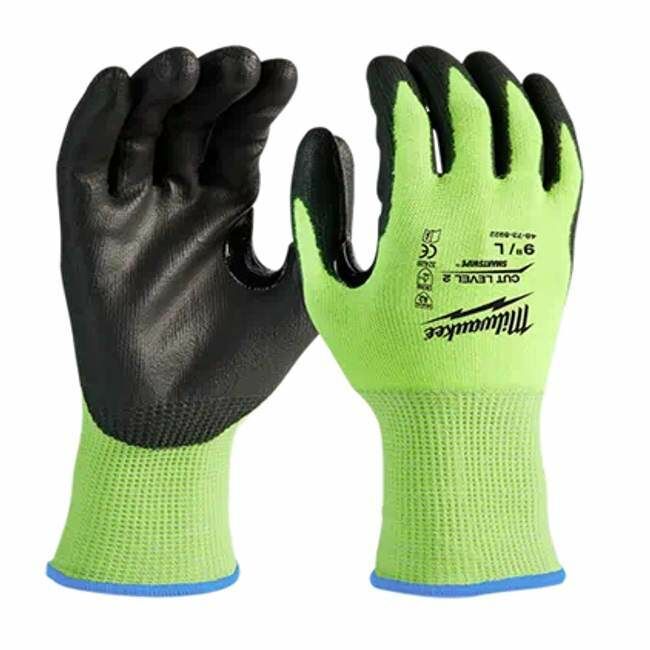 Milwaukee High-Visibility Cut Level 2 Gloves - M
