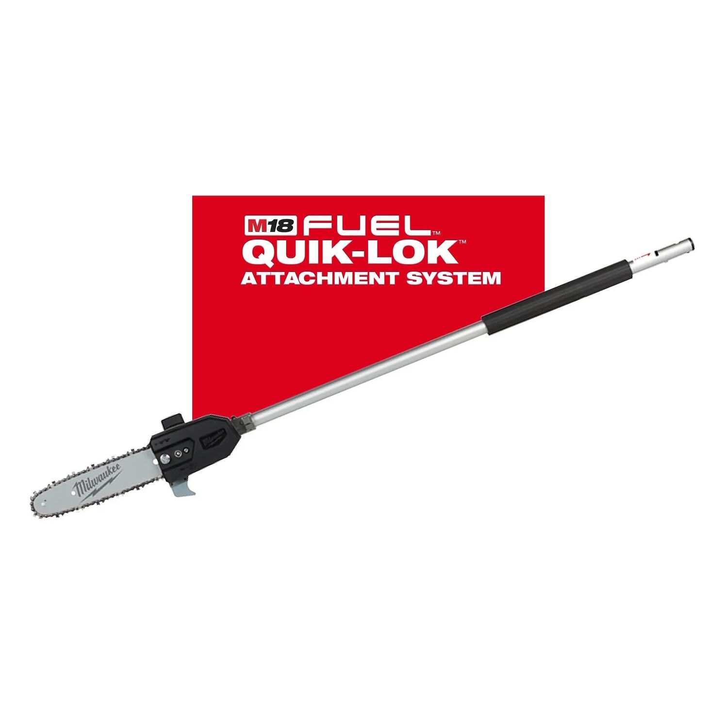 Milwaukee M18 Fuel Quik-Lok 10 in Pole Saw Attachment