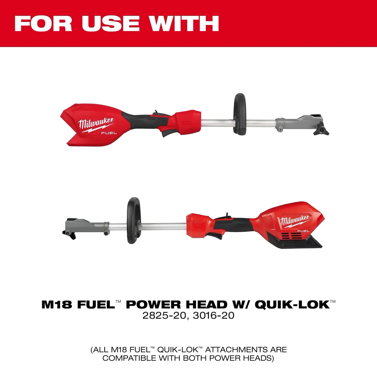 Milwaukee M18 FUEL QUIK-LOK Bristle Brush Attachment