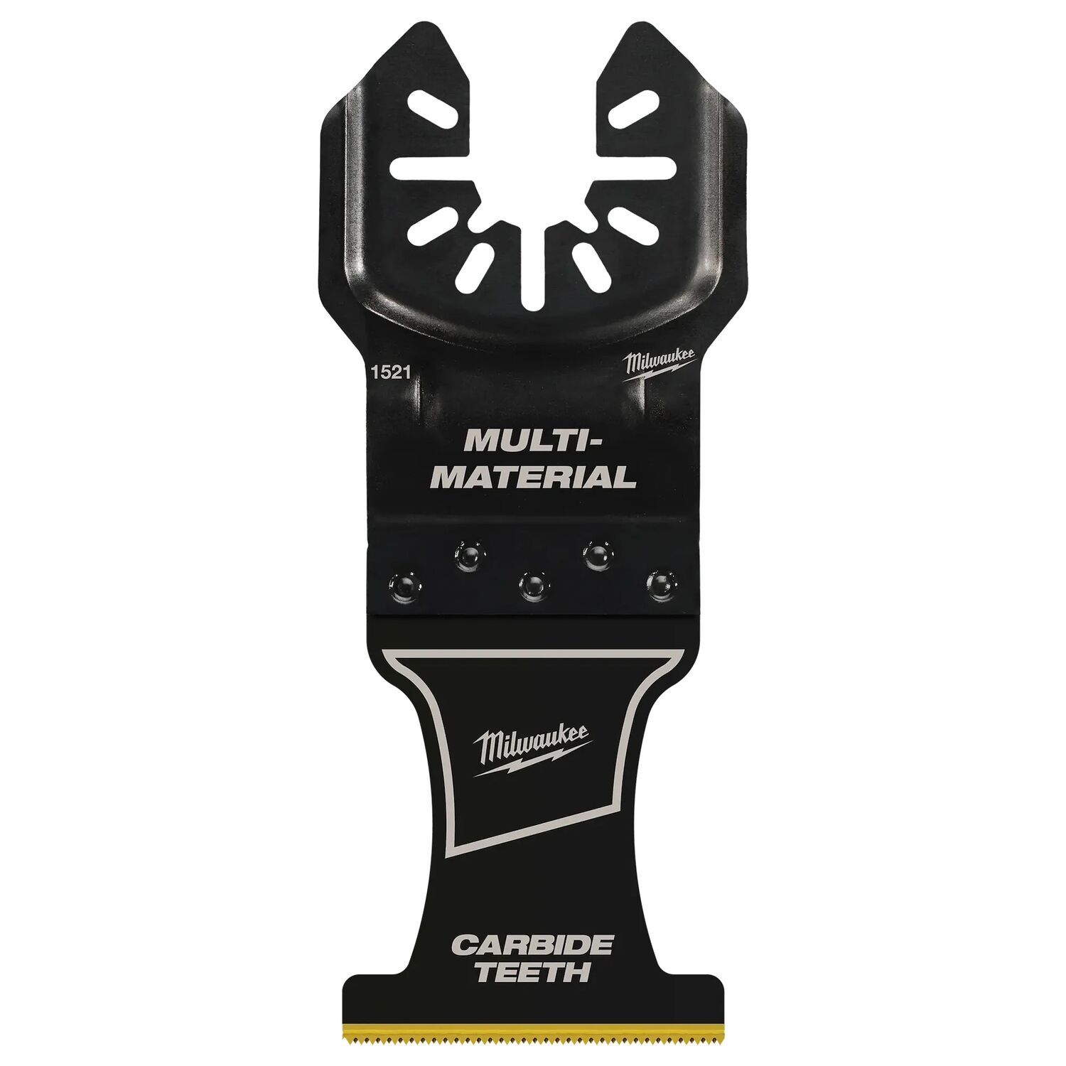 Milwaukee Open-Lok Oscillating Carbide Teeth Multi-Material Universal Fit Blade, 1 3/8-In