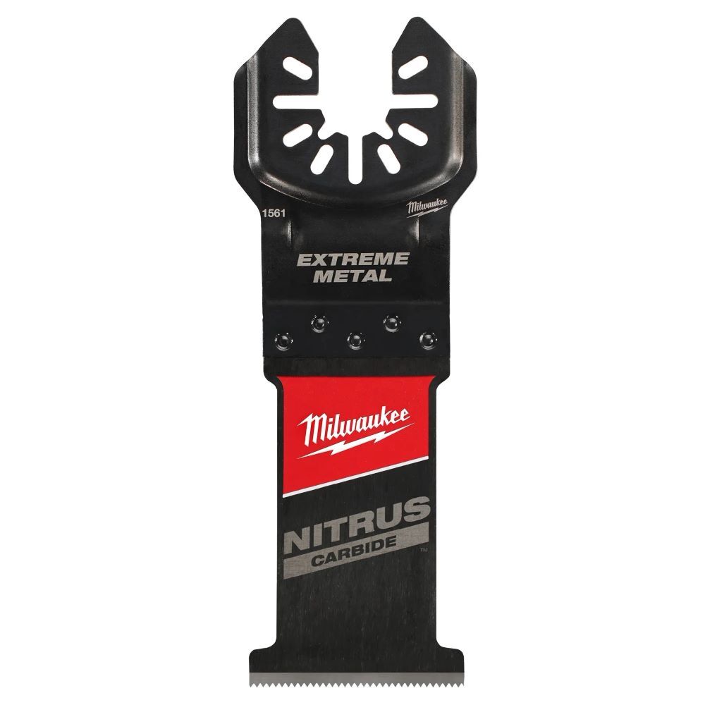 Milwaukee NITRUS Carbide Extreme Metal Universal Fit OPEN-LOK Multi-Tool Blade