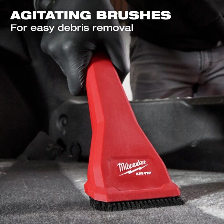 Milwaukee Air-Tip Vacuum Claw Utility Nozzle With Brushes