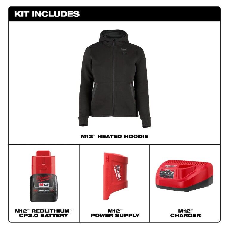 Milwaukee Women's M12 Heated Hoodie