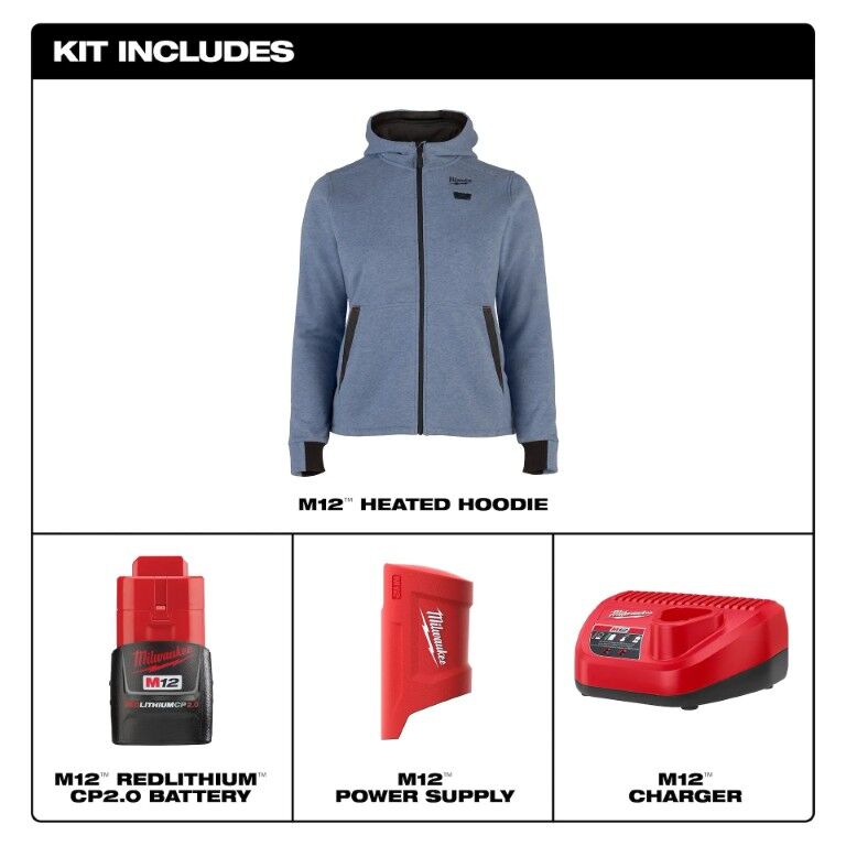 Milwaukee Women's M12 Heated Hoodie