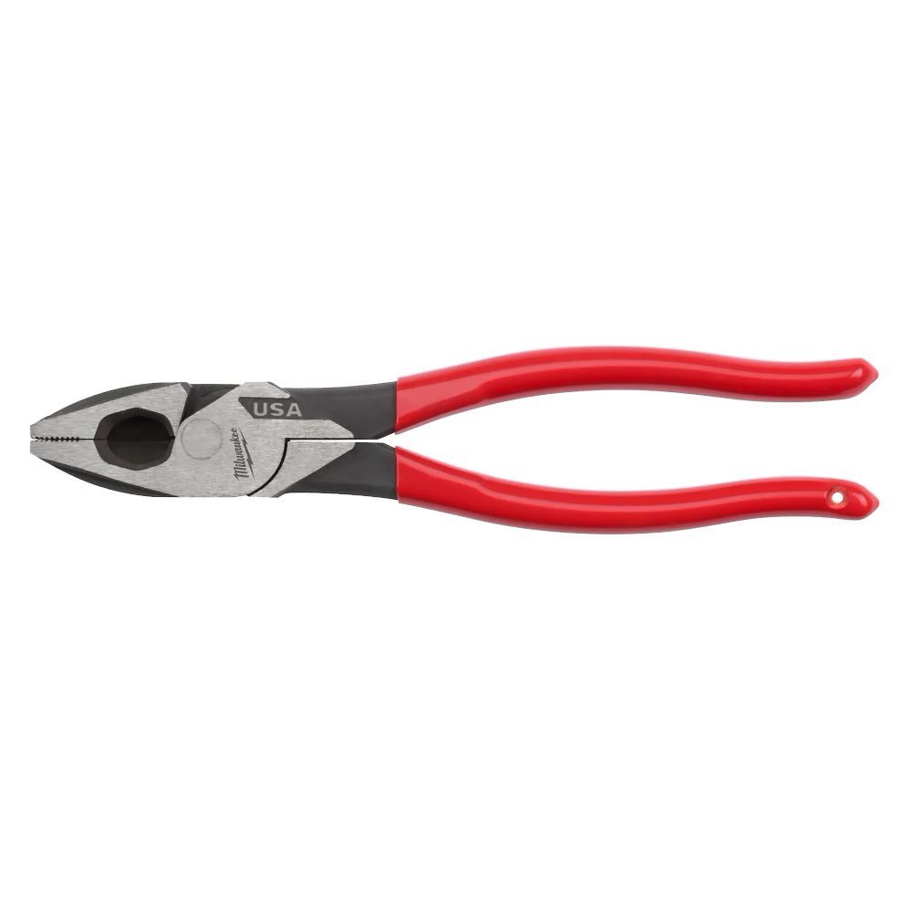 Milwaukee 9-In Lineman's Dipped Grip Pliers (USA)