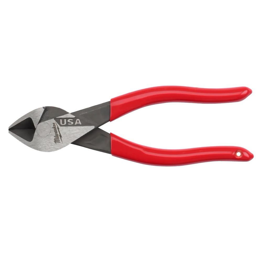 Milwaukee 6-In Diagonal Dipped Grip Cutting Pliers (USA)