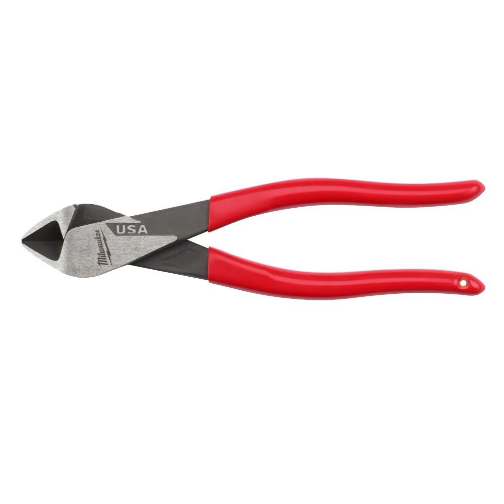 Milwaukee 8-In Diagonal Dipped Grip Cutting Pliers (USA)
