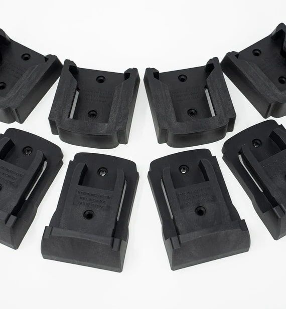 Tool Wrangler Mixed Milwaukee Tool & Battery Holders, 8-Pk