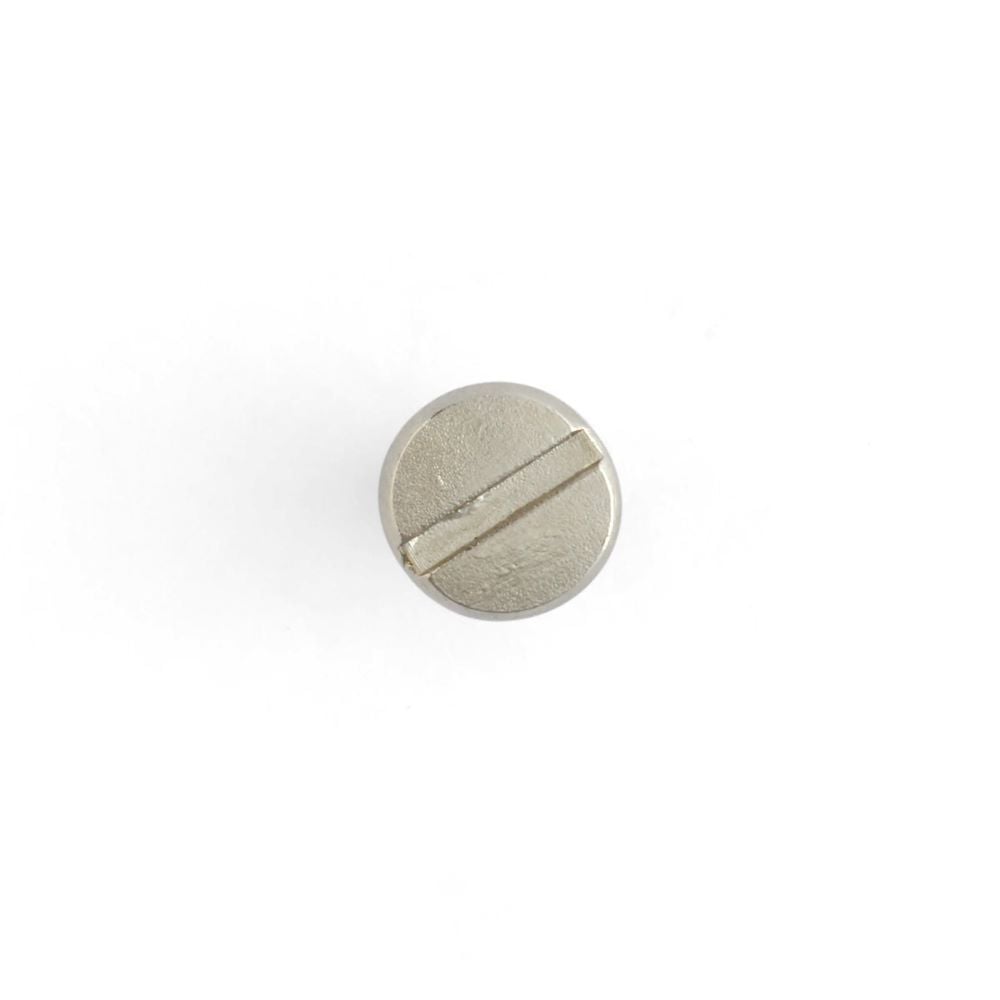 Tandy Leather Nickel Plated Concho Screws, 10-Pk
