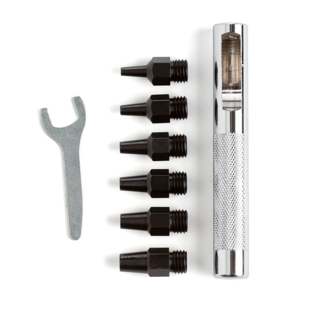 Tandy Leather Mini Leather Punch Set, 8-Pk