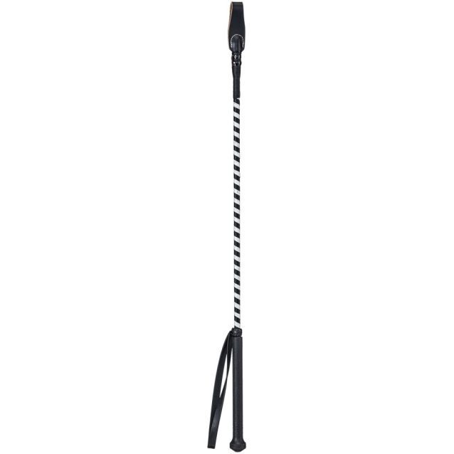 Tough1 Black Sparkle Riding Crop, 26-In