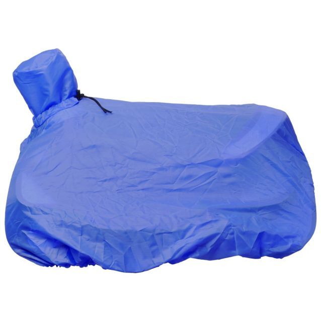 Tough-1 Royal Blue Nylon Saddle Cover/Tote