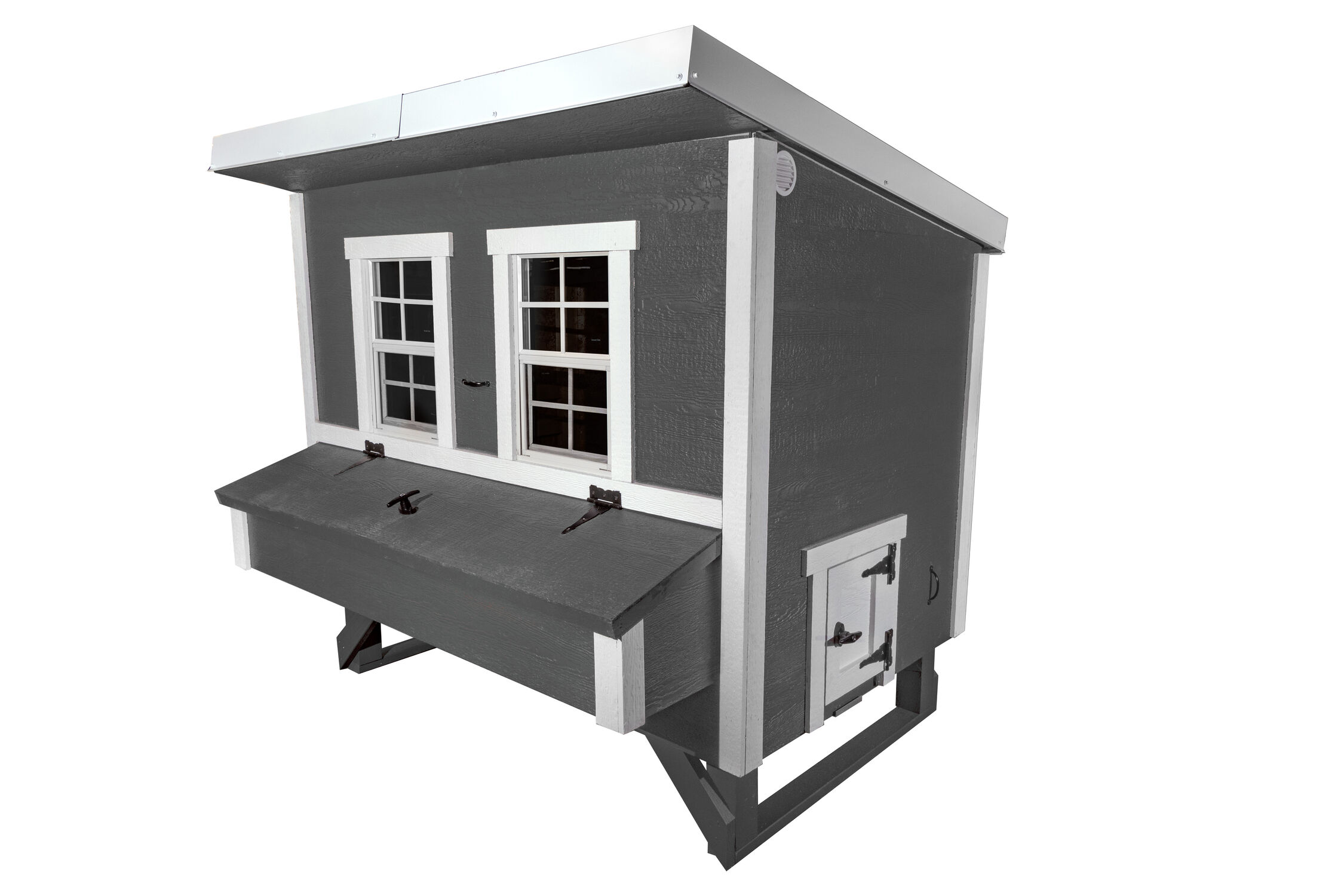OverEZ Large Chicken Coop, Grey
