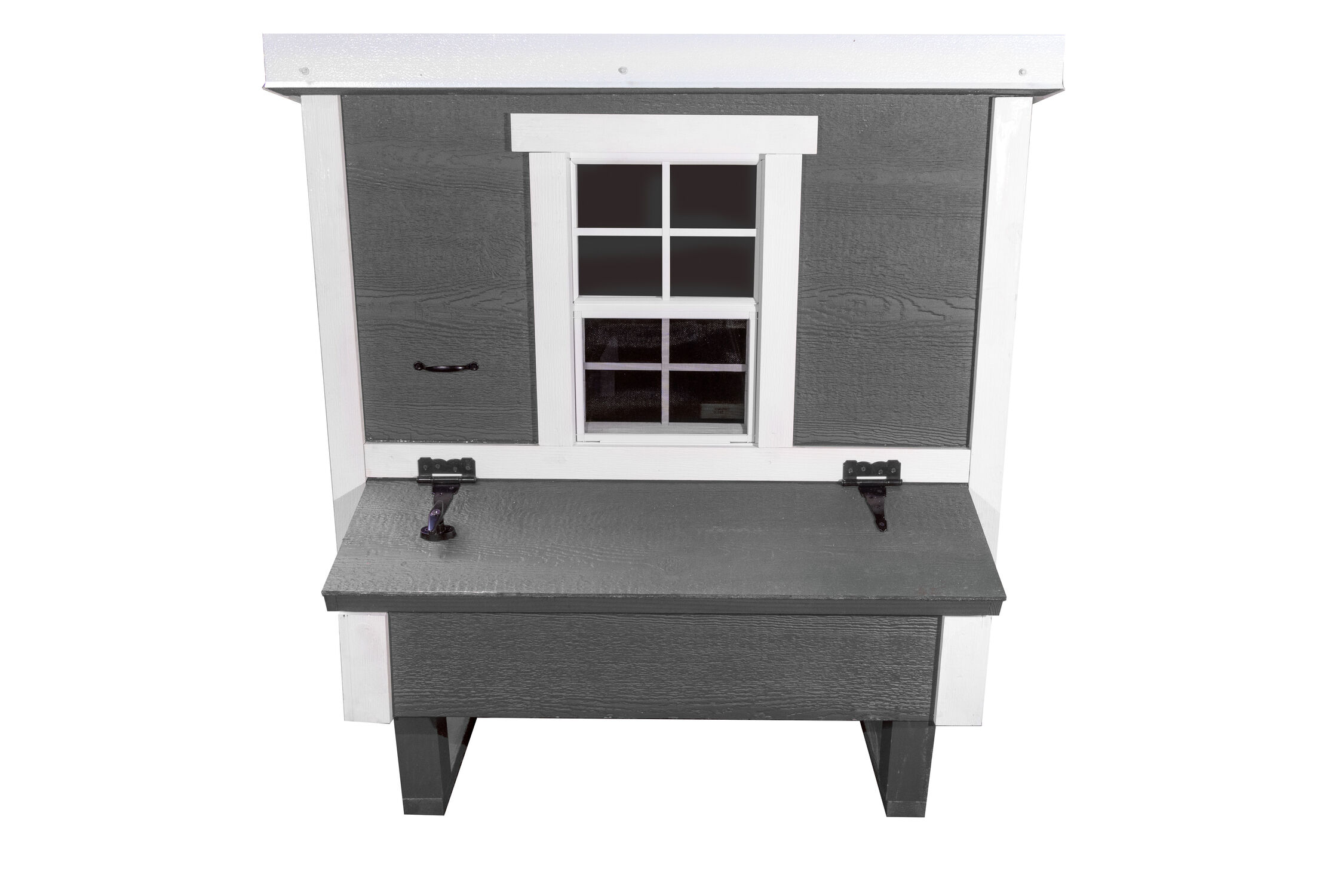 OverEZ Medium Chicken Coop, Gray