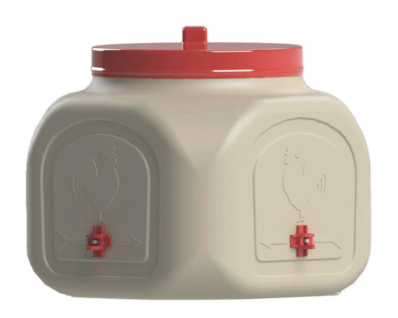 OverEZ Compact Chicken Waterer, 5-Gal