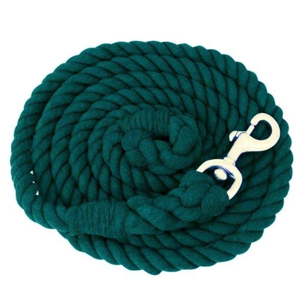Partrade 3/4-In Cotton Lead with 1 1/8-In Botl Snap