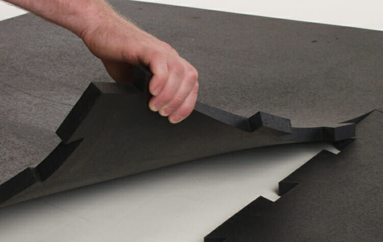 Northwest Rubber Interlock Stall Mat Kit - 12' x 12'