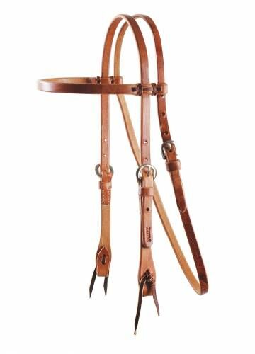 Pro Choice Cowboy Laced Browband Headstall Double Buckles
