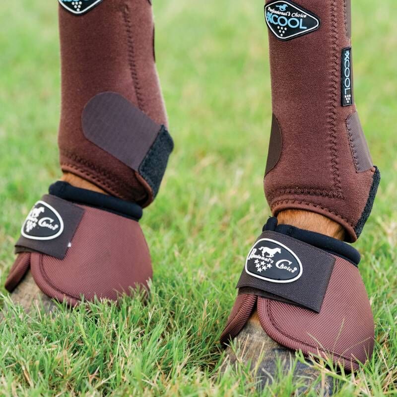 Professional's Choice Crimson Red Large Ballistic Overreach Boots