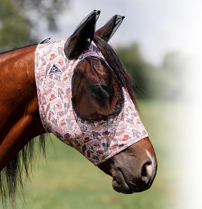 Professional's Choice Cowgirl Pony Comfort-Fit Fly Mask