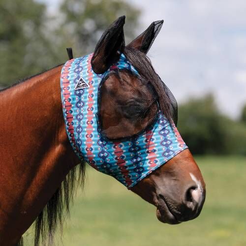 Pro Choice Canyon-Horse Comfort Fit Lycra Fly Mask