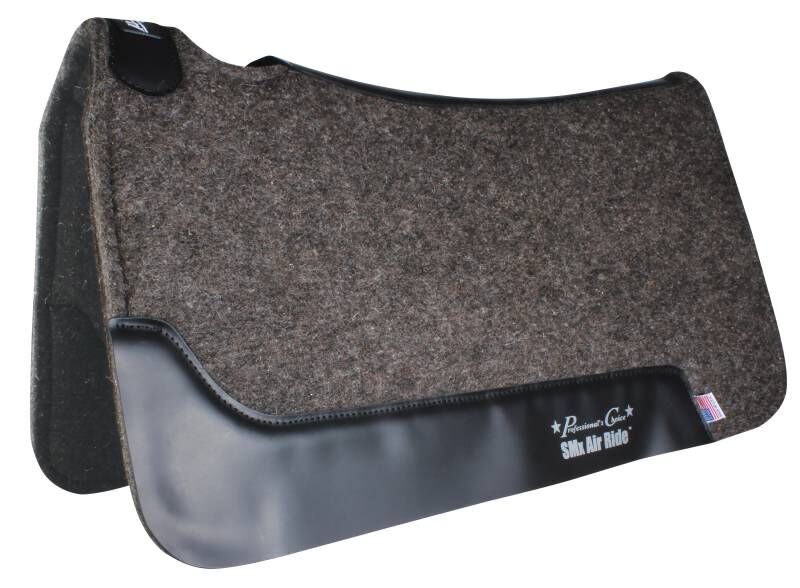 Professional's Choice Cowboy Felt Bottom Air Ride Saddle Pad, 31 1/2 X 34-In
