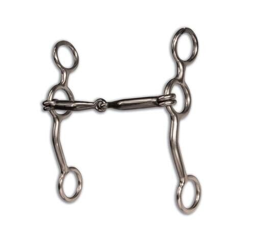 Professional's Choice Long Shank Smooth Snaffle Bit
