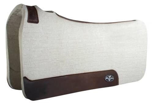 Professional's Choice Tan Steam Pressed Comfort-Fit Felt Saddle Pad, 31-In x 32-In x 1-In
