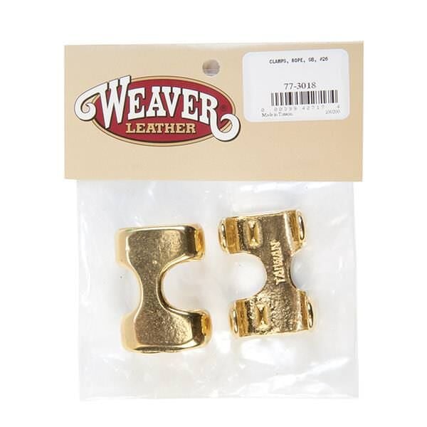 Weaver Leather Bagged 26 Rope Clamps, 2-Pk