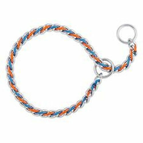 Weaver Leather Laced Slip Chain Dog Collar - 24"