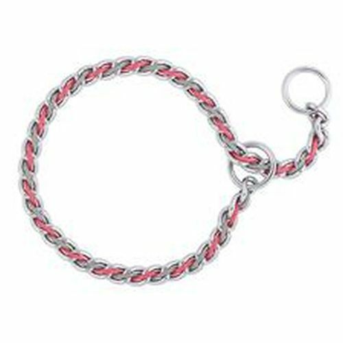 Weaver Leather Laced Slip Chain Dog Collar - 24"
