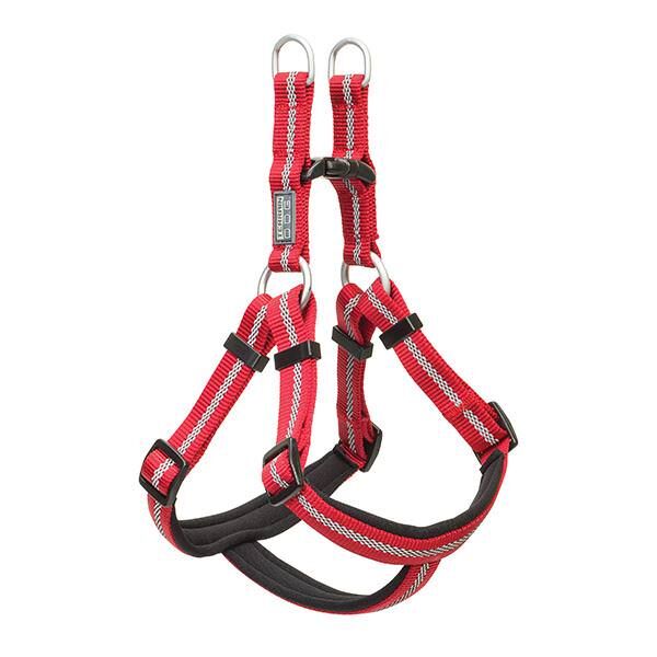 Terrain D.O.G. Medium Red Reflective Neoprene Lined Harness