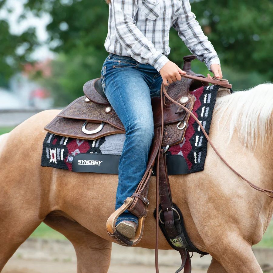 Weaver Leather Brown Straight Felt Lined Smart Cinch, 32-In