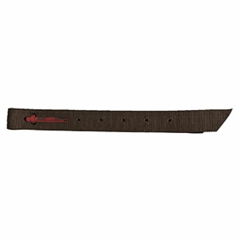 Weaver Leather Double Stitch Nylon Off Billet - Brown